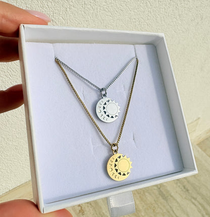 Collana Sole Luna