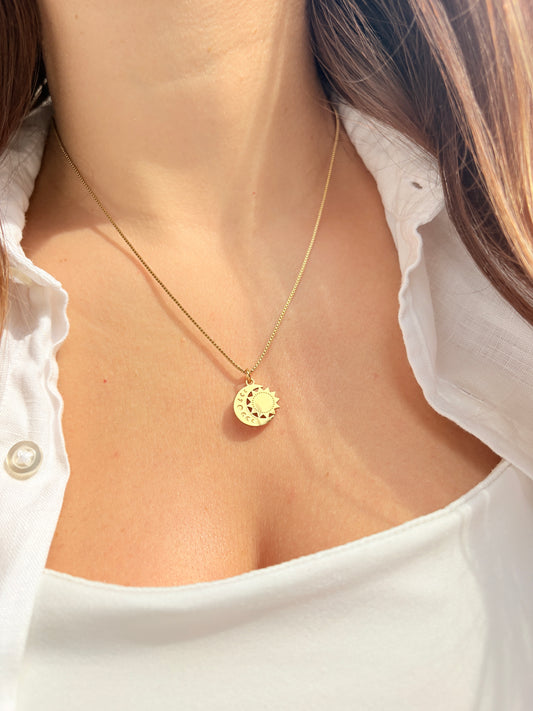 Collana Sole Luna