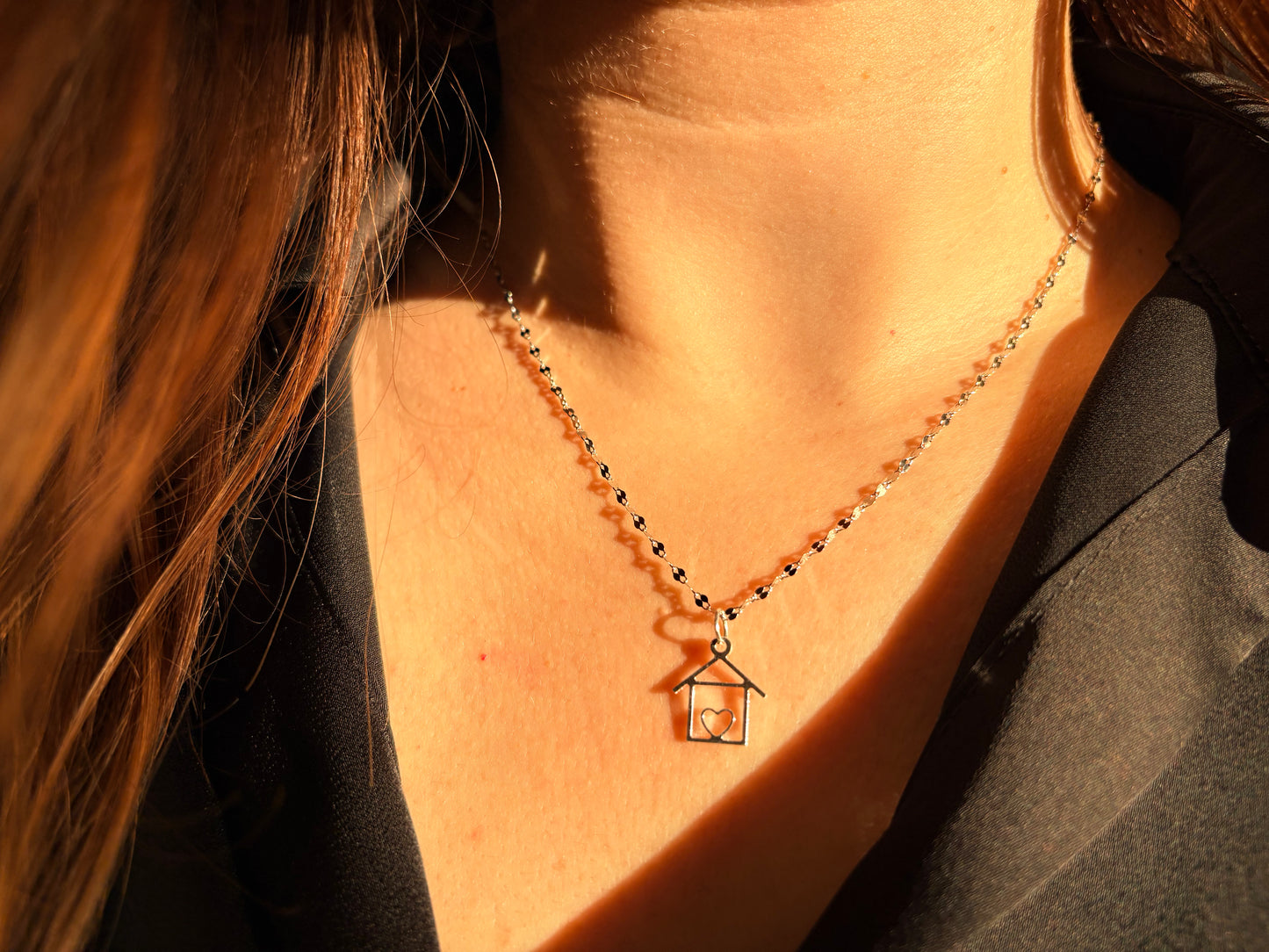 Collana Luce con Casetta