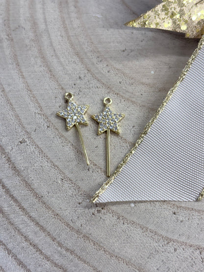 Charms bacchetta magica Zirconi